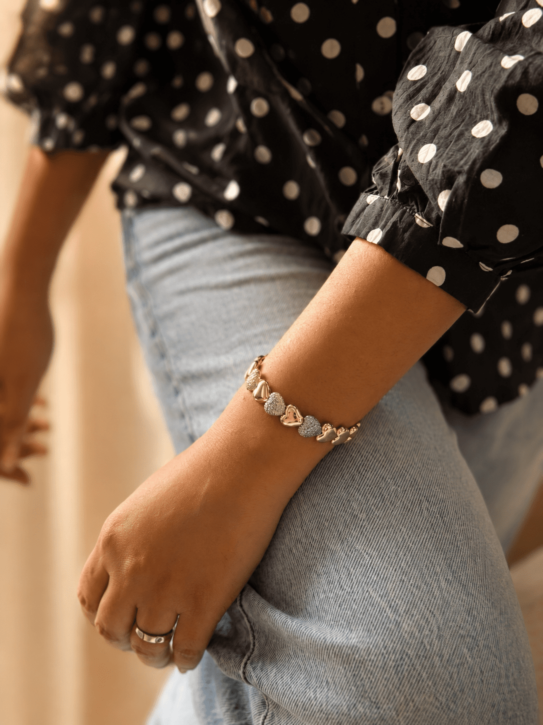 Eternal Hearts Cuff