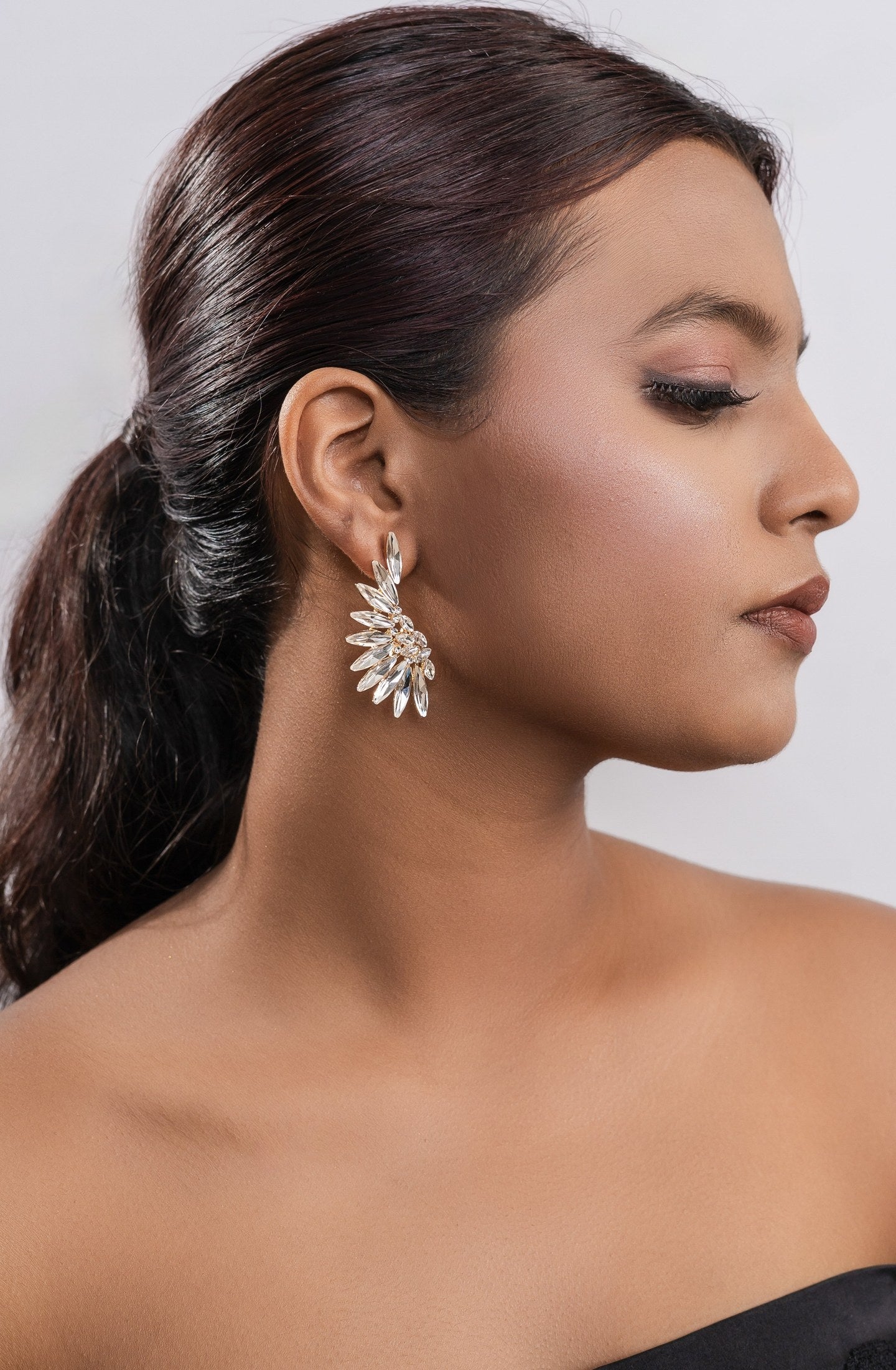 Crystal Burst Earrings