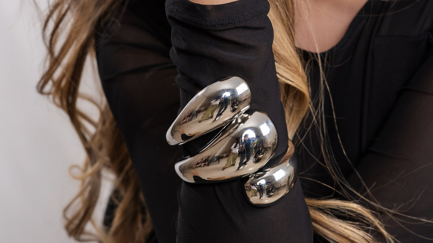 Eclipse Cuff Silver