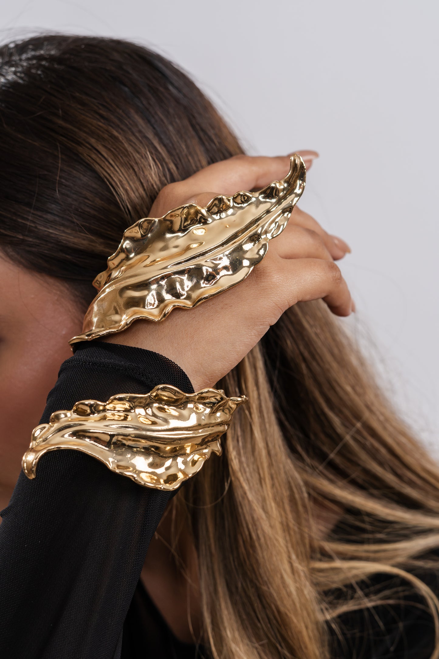 Leaf Cuff Gold