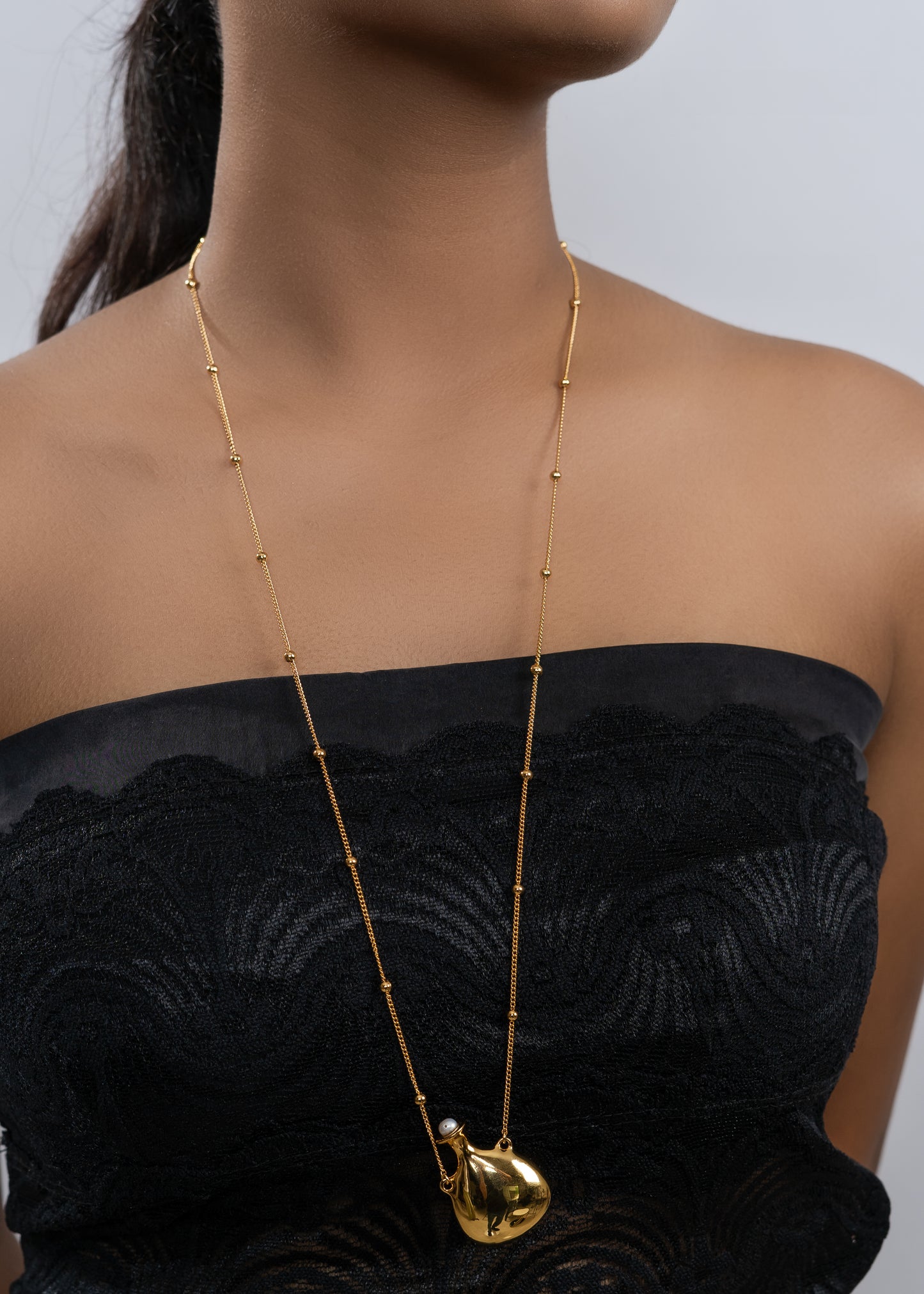 Luna Necklace Silver & Gold