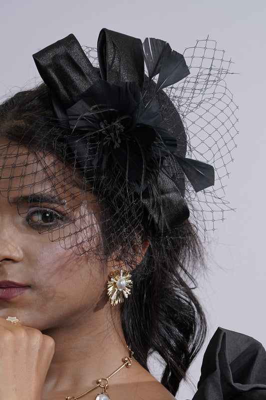 Black Fascinator