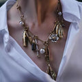 Bloom Necklace Gold & Silver