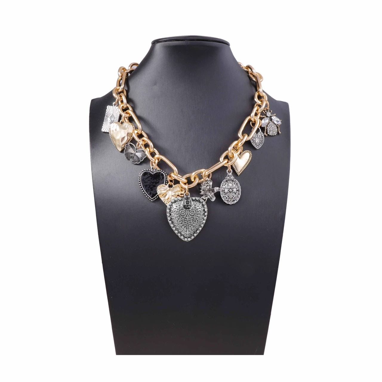 Heart charm Necklace