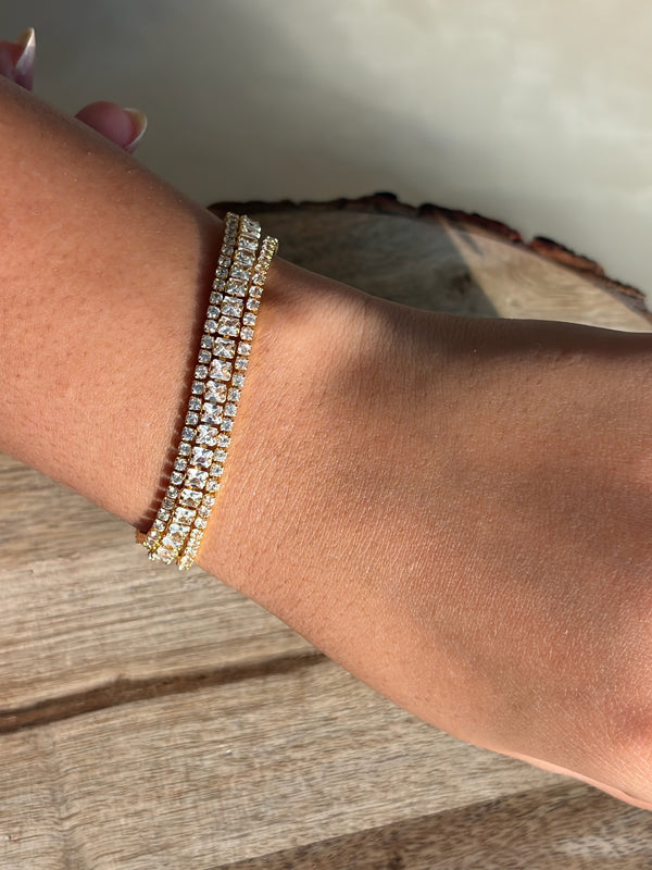 Crystal Cascade Bracelet