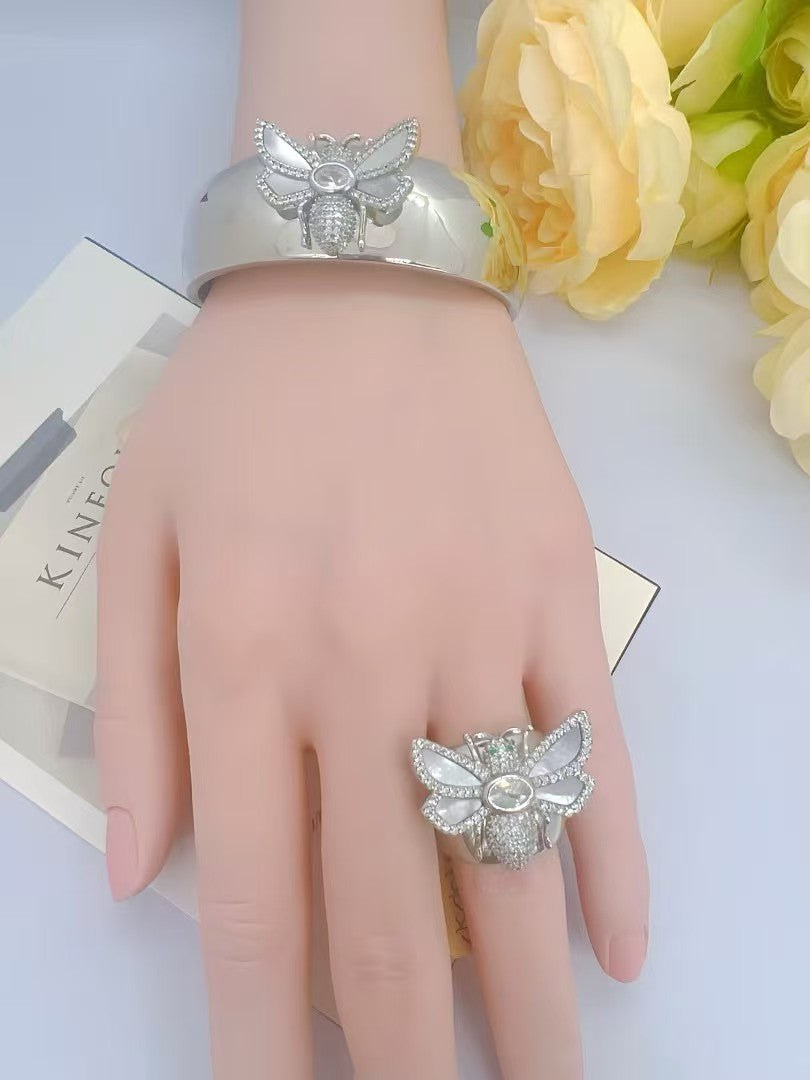 Queen Bee Bracelet Silver