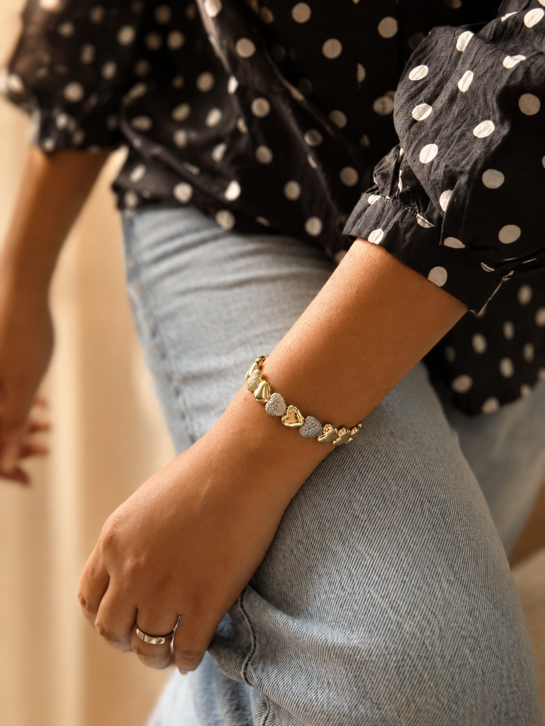 Eternal Hearts Cuff