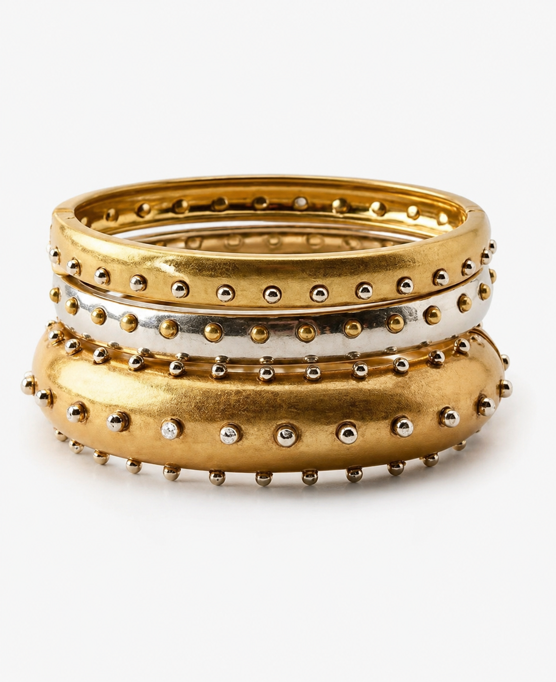 Luna Dot Trio Bracelets