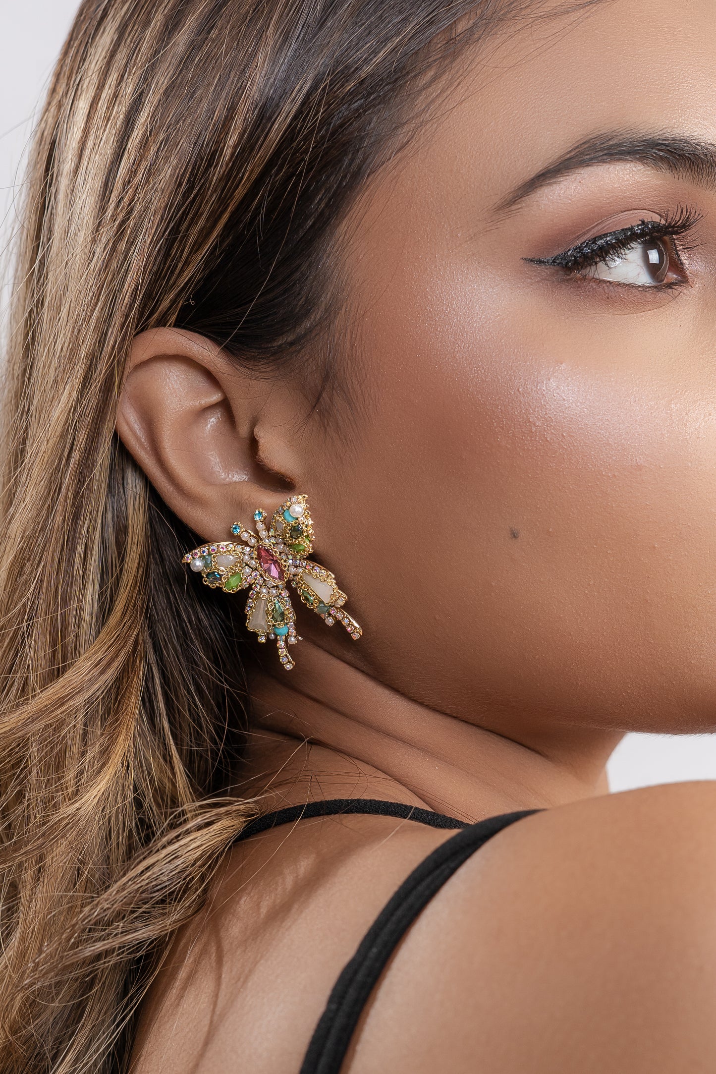 butterfly earring