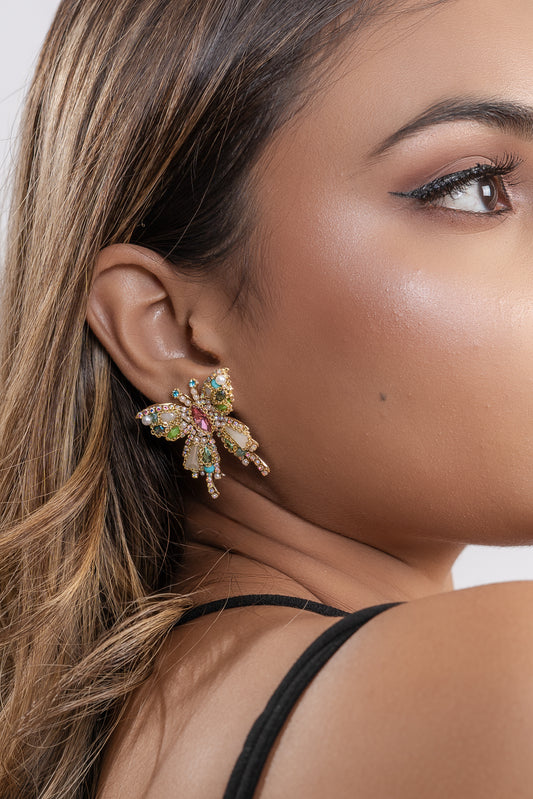 butterfly earring