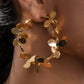 Gilded Hoops