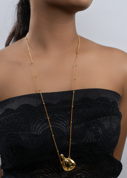 Luna Necklace Silver & Gold
