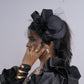 Black Fascinator