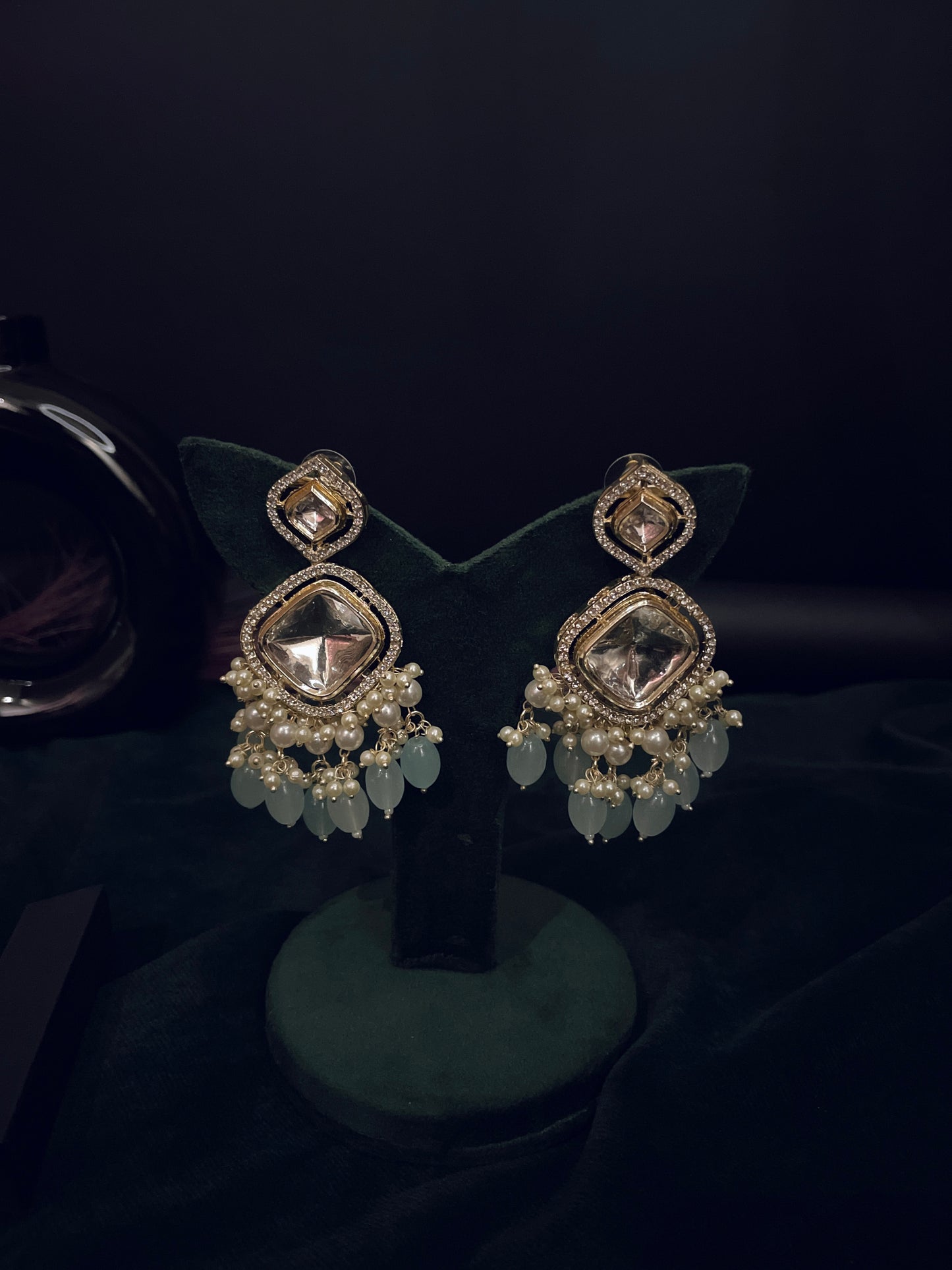 Aaranya Polki Pastel Earring