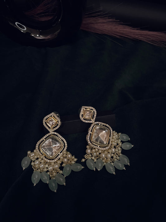 Aaranya Polki Pastel Earring