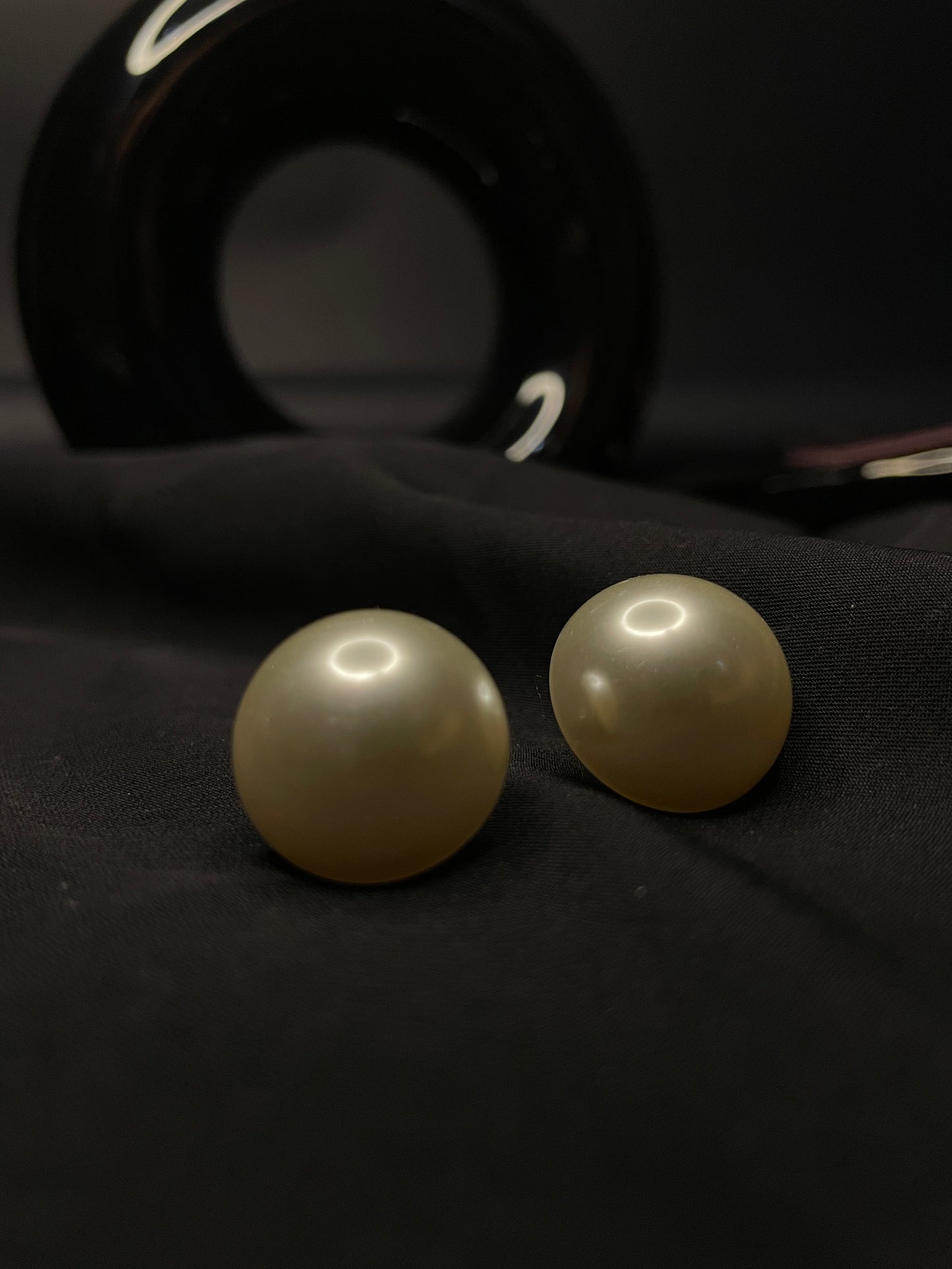 Classic Big Pearl Studs