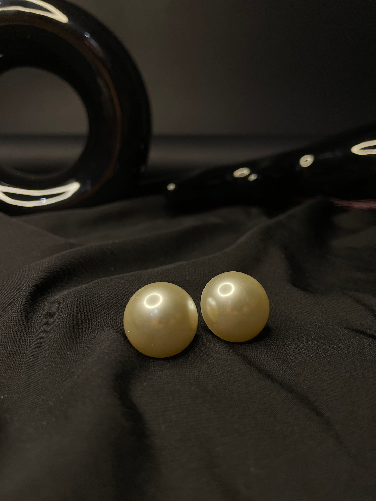 Classic Big Pearl Studs