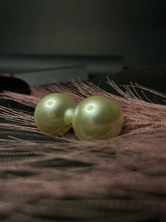 Classic Big Pearl Studs