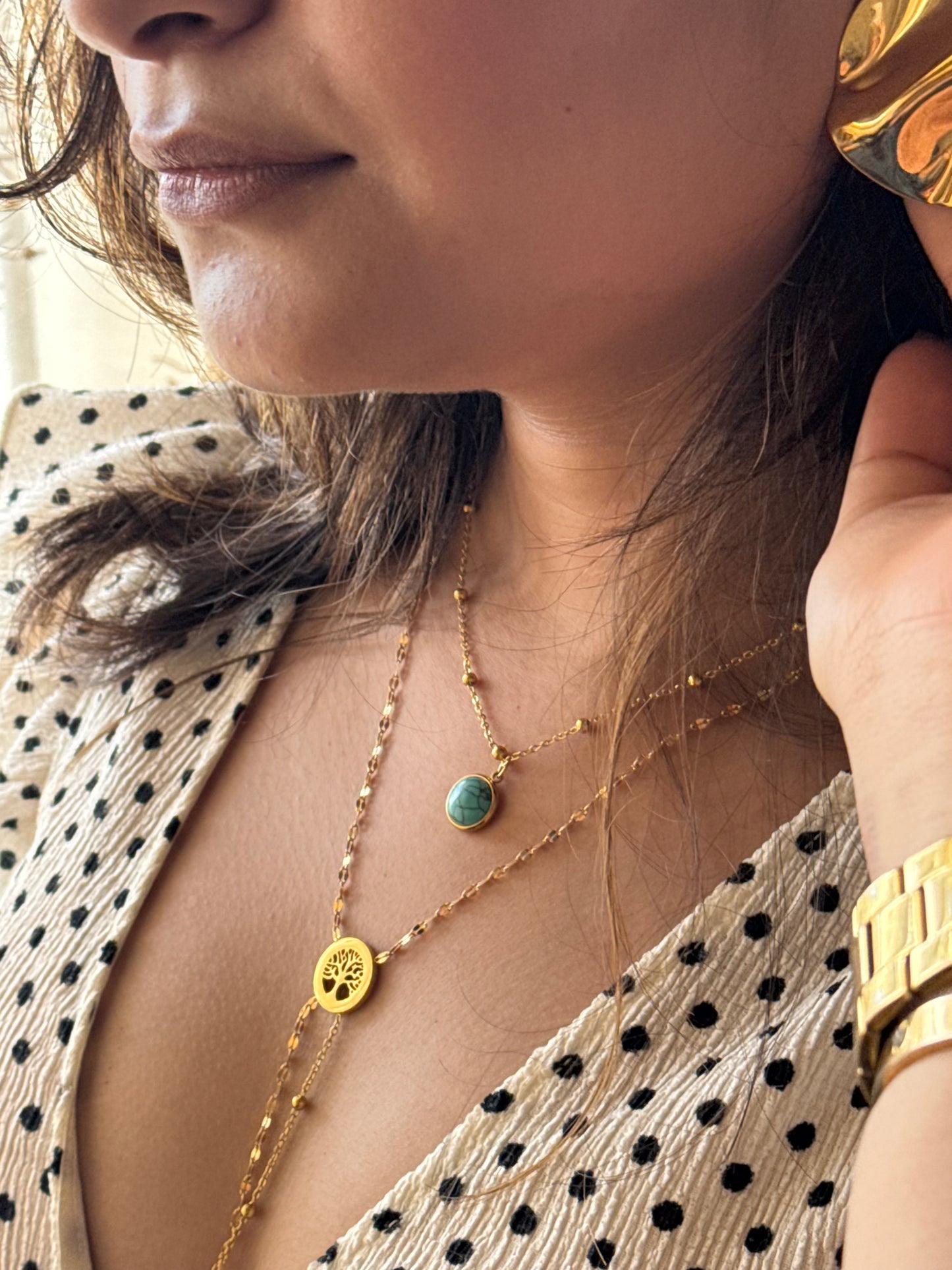 Aurora Tree of Life Necklace