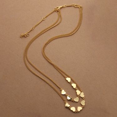 Layered Heart Necklace