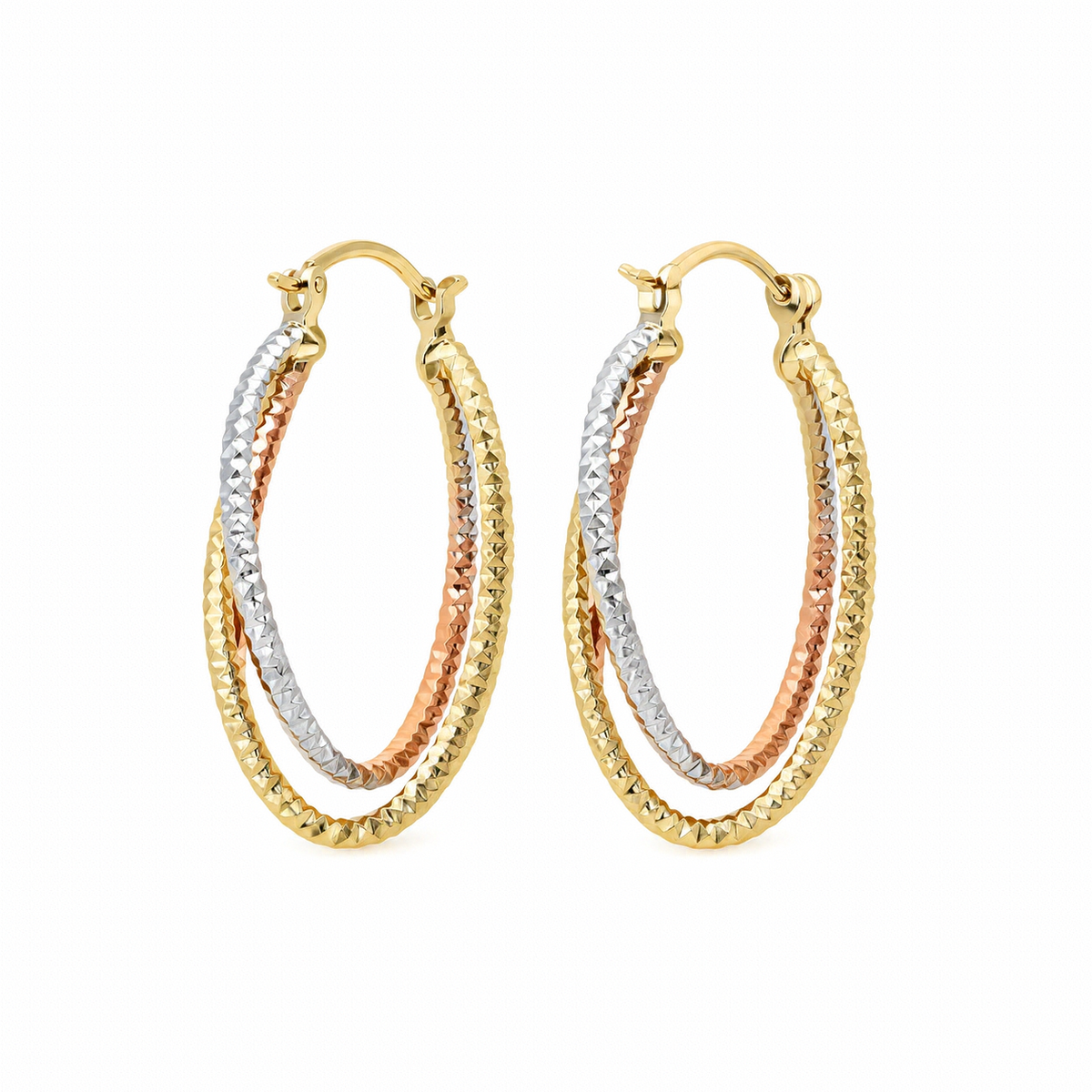 TriGlow Oval Hoops