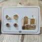 Trio Charm Earrings