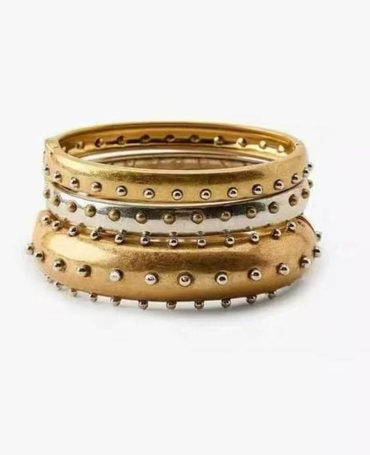 Luna Dot Trio Bracelets