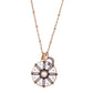 Midnight Wheel Necklace
