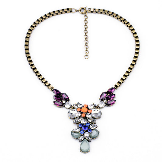 Purple Poise Necklace